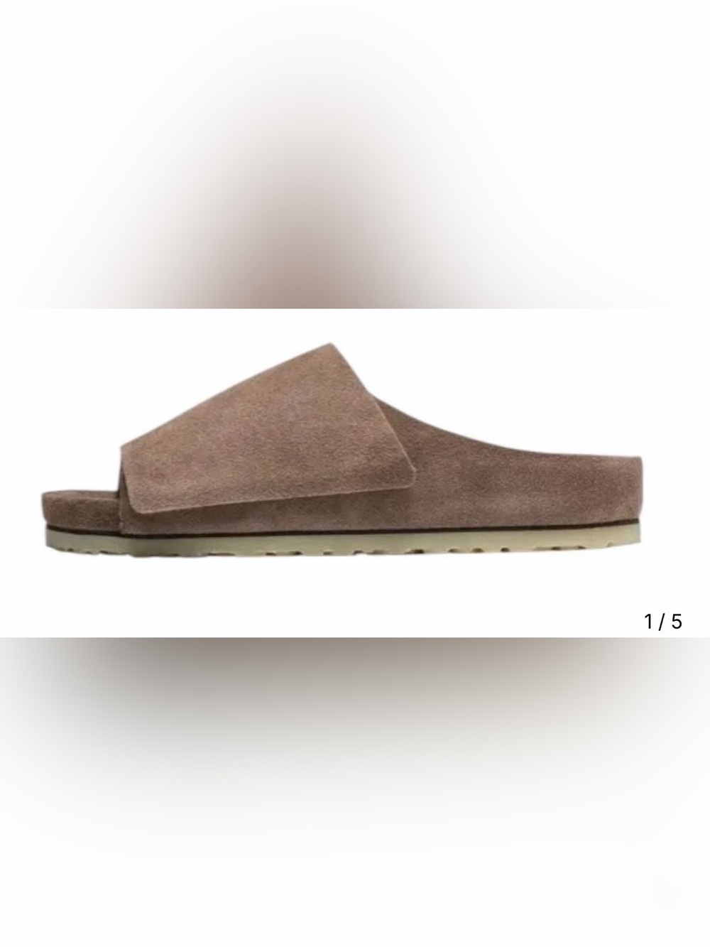 Birkenstock x Fear of God Los Feliz sandal in Ash